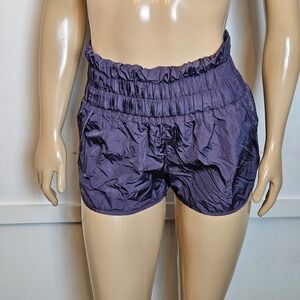 Free People‎ Movement Women's The Way Home Shorts in Deep Sea Size M